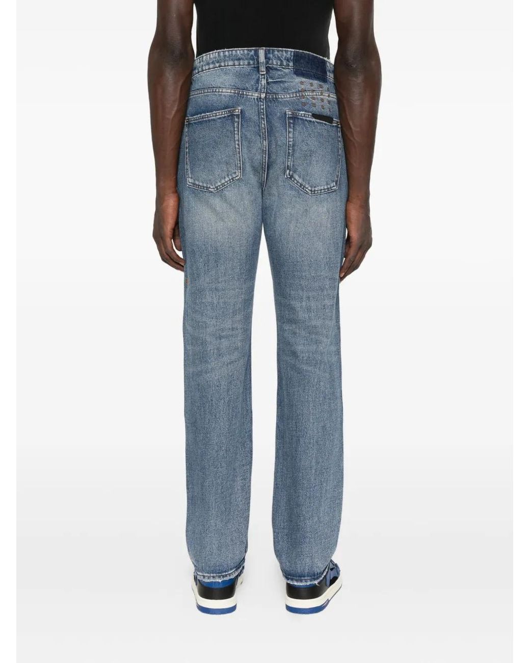 Ksubi Blue Recycled-Cotton Jeans for men