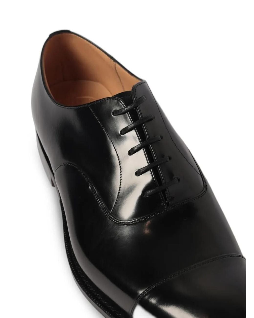 Church's Black Oxford Leather Shoes for men