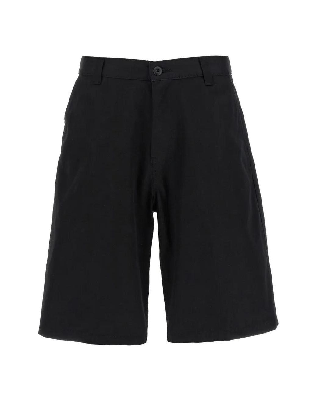 Carhartt Black Short Brader En Sergé for men