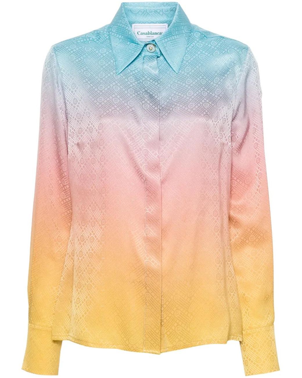 Casablanca Pink Pastel Gradient Shirt
