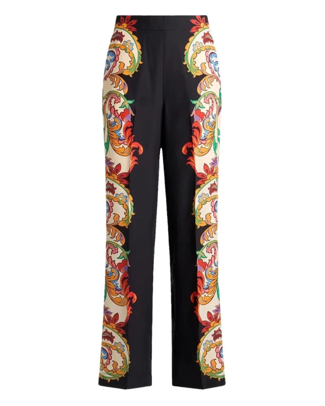Etro Multicolor Wide Trousers