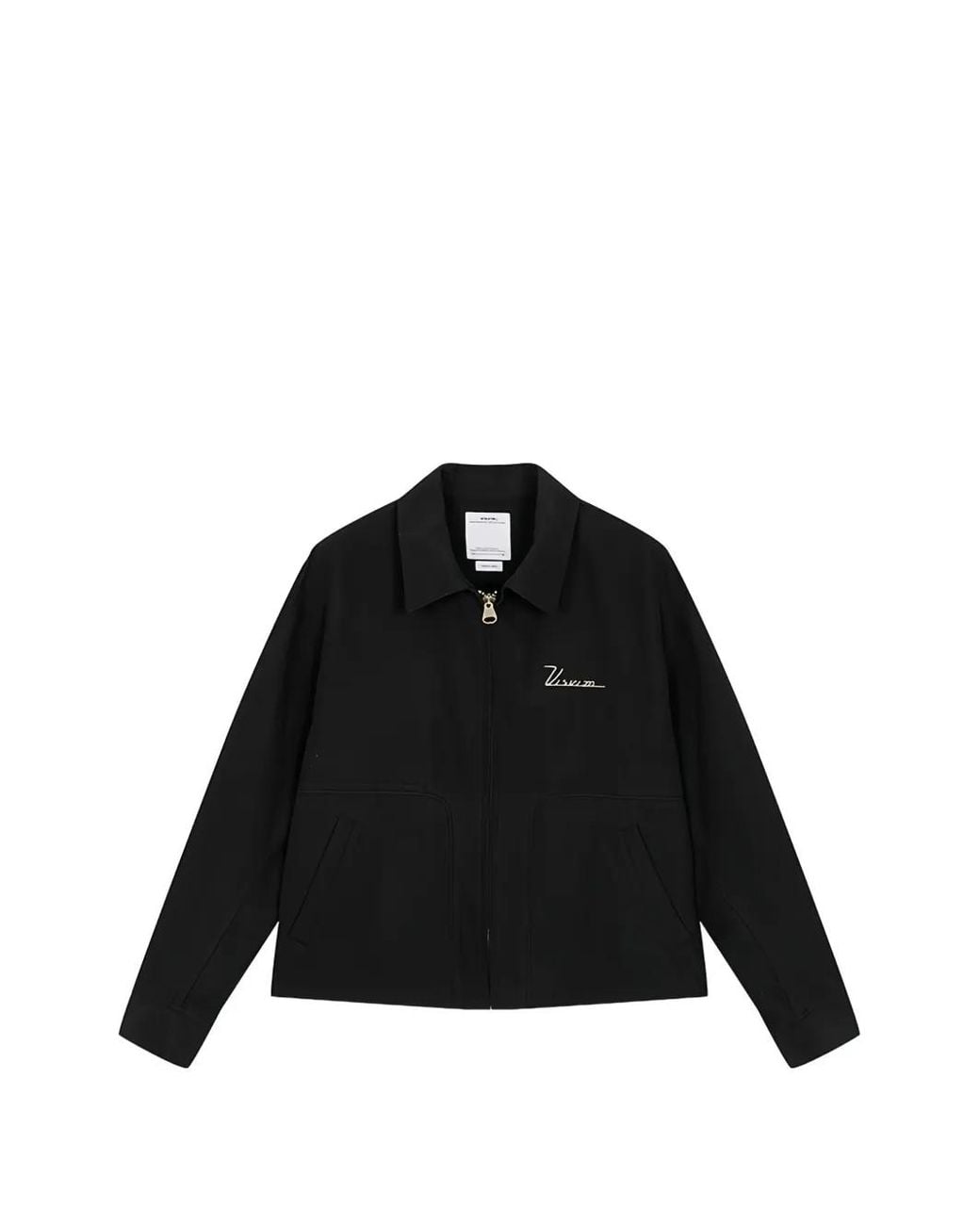 Visvim Black Somer Swing Top Zip-Fastening Jacket for men