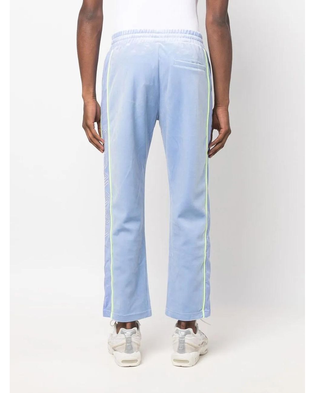 Li-ning Blue Cropped Leg Track Pants