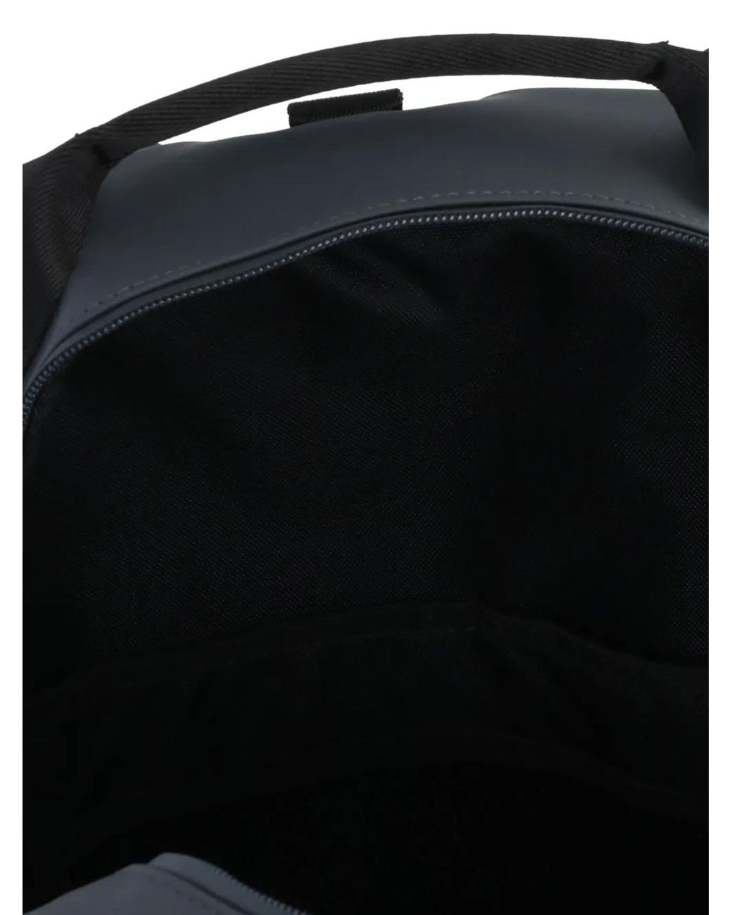 Rains Blue Clip Front Backpack