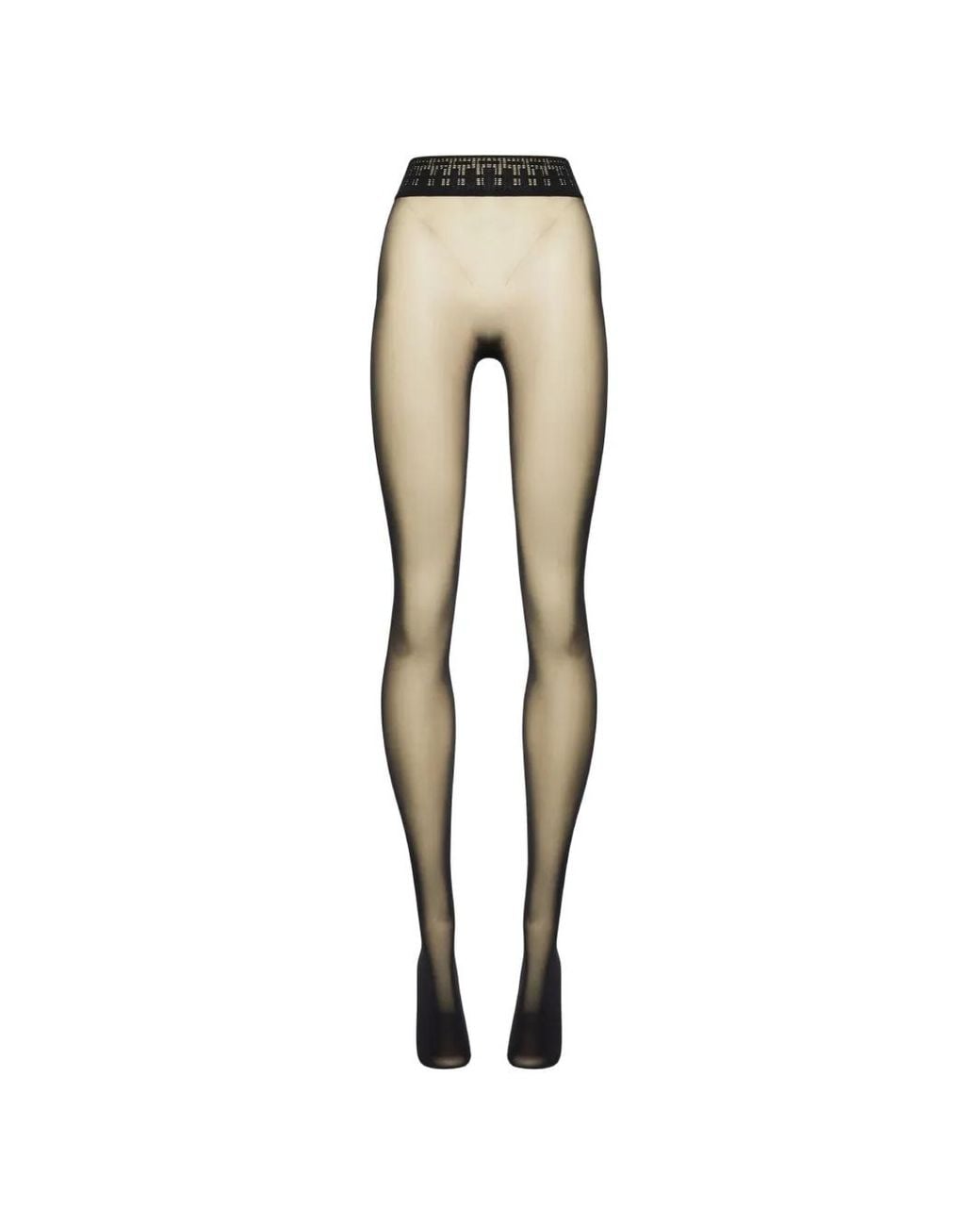 Wolford White Fatal 15 Tights