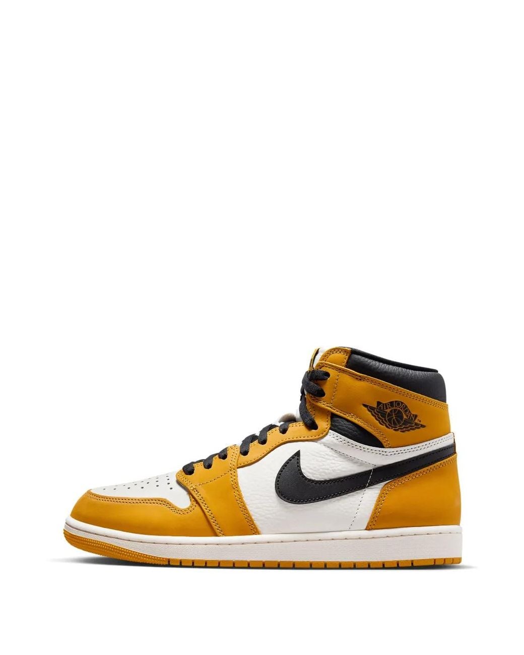 Nike Orange Air 1 Retro High Og "Love Letter" Sneakers