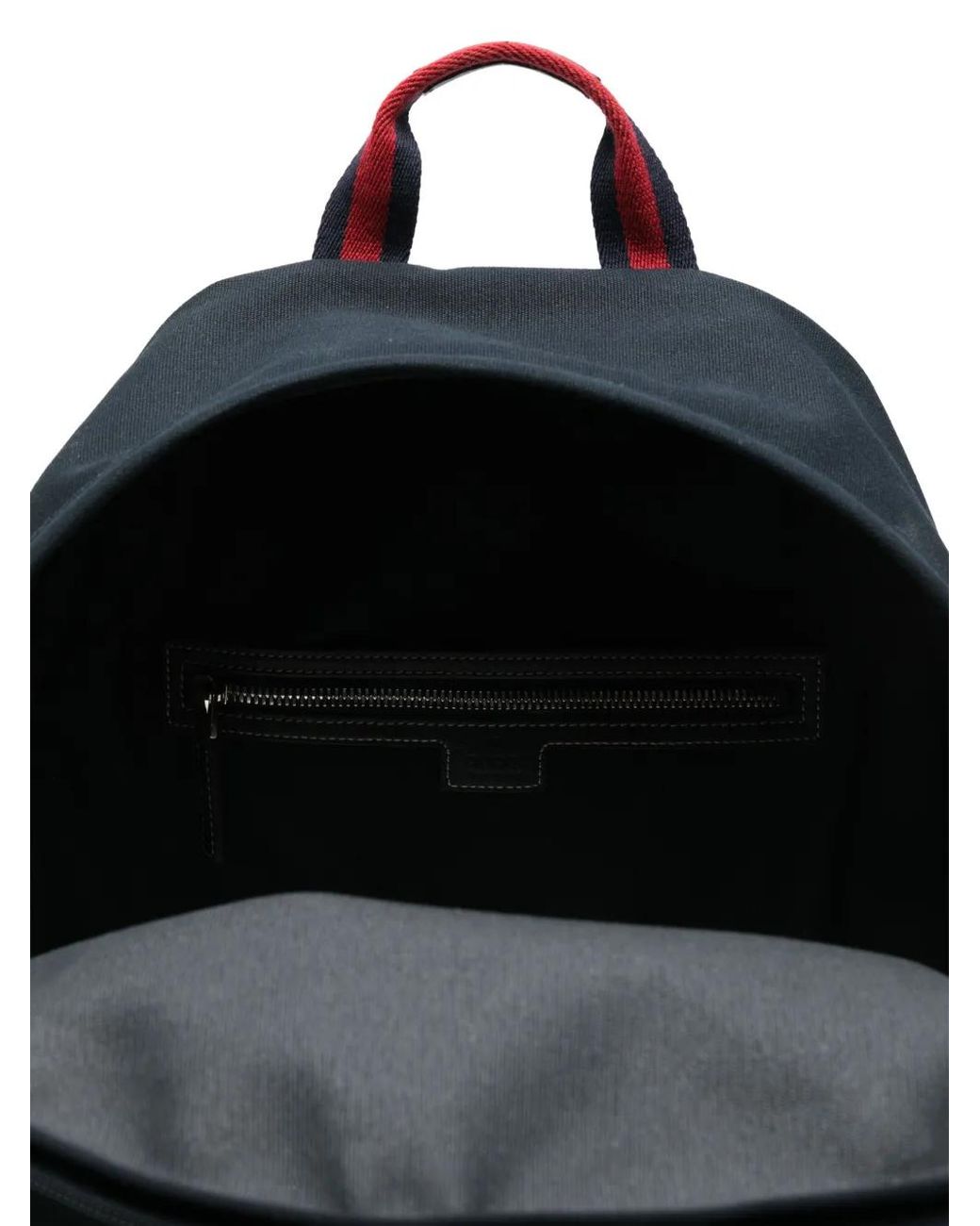 Gucci Black Crest Backpack for men