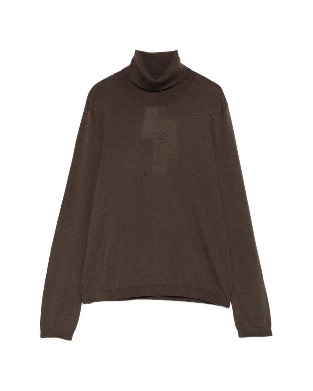 Max Mara Brown Mmlfervore Roll-Neck Sweater