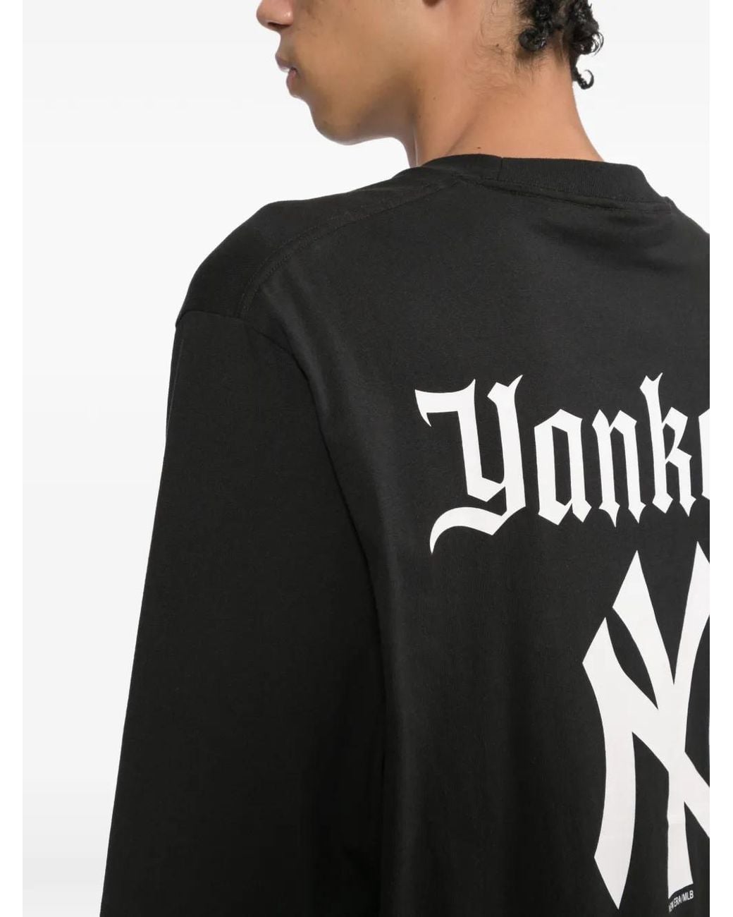 KTZ Black Logo-Embroidered T-Shirt for men