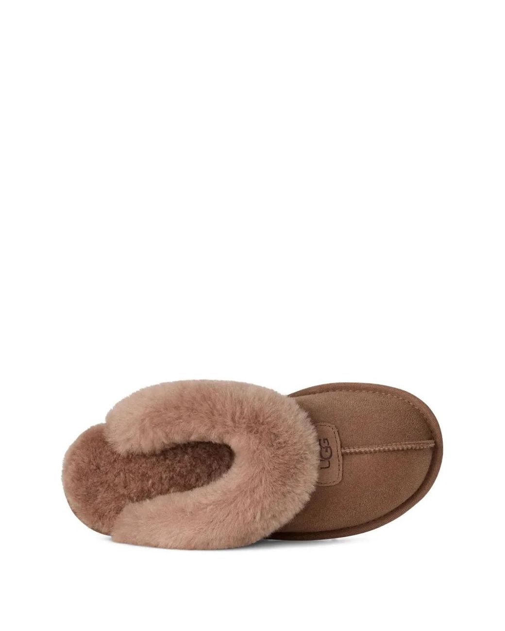 Ugg Brown Coquette Flat Slippers