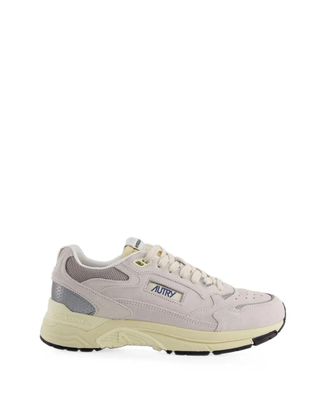 Autry White Hyperway Low-Top Sneakers for men
