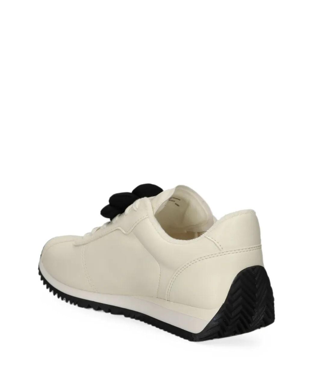 Michael Kors White Flower-Embellishment Sneakers
