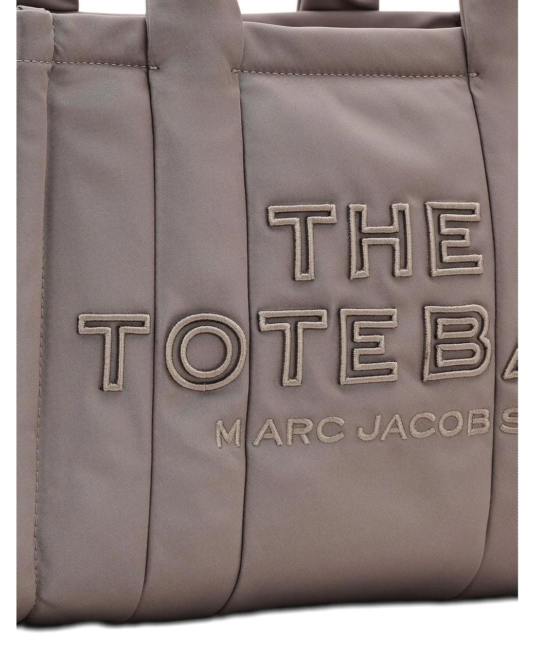 Marc Jacobs Gray The Tote Puffy Nylon Medium Tote Bags for men