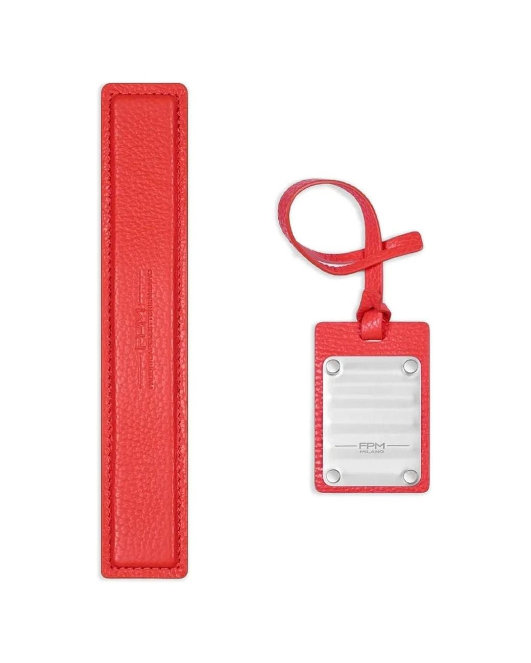 Fpm Milano Red Logo-Detail Handle