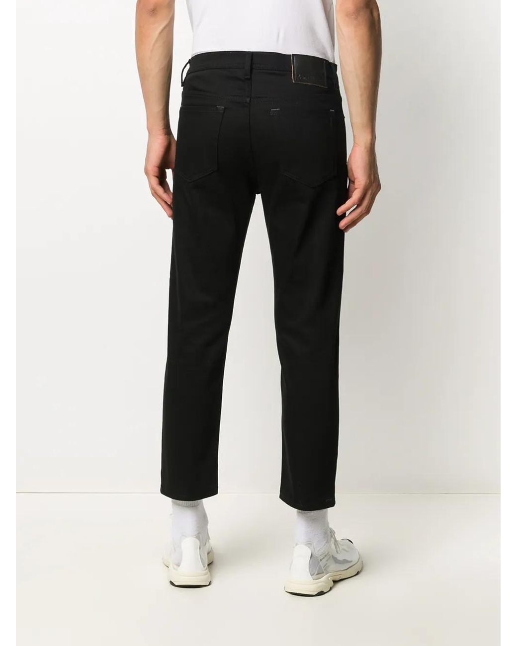 Acne Black Denim Cotton Jeans for men
