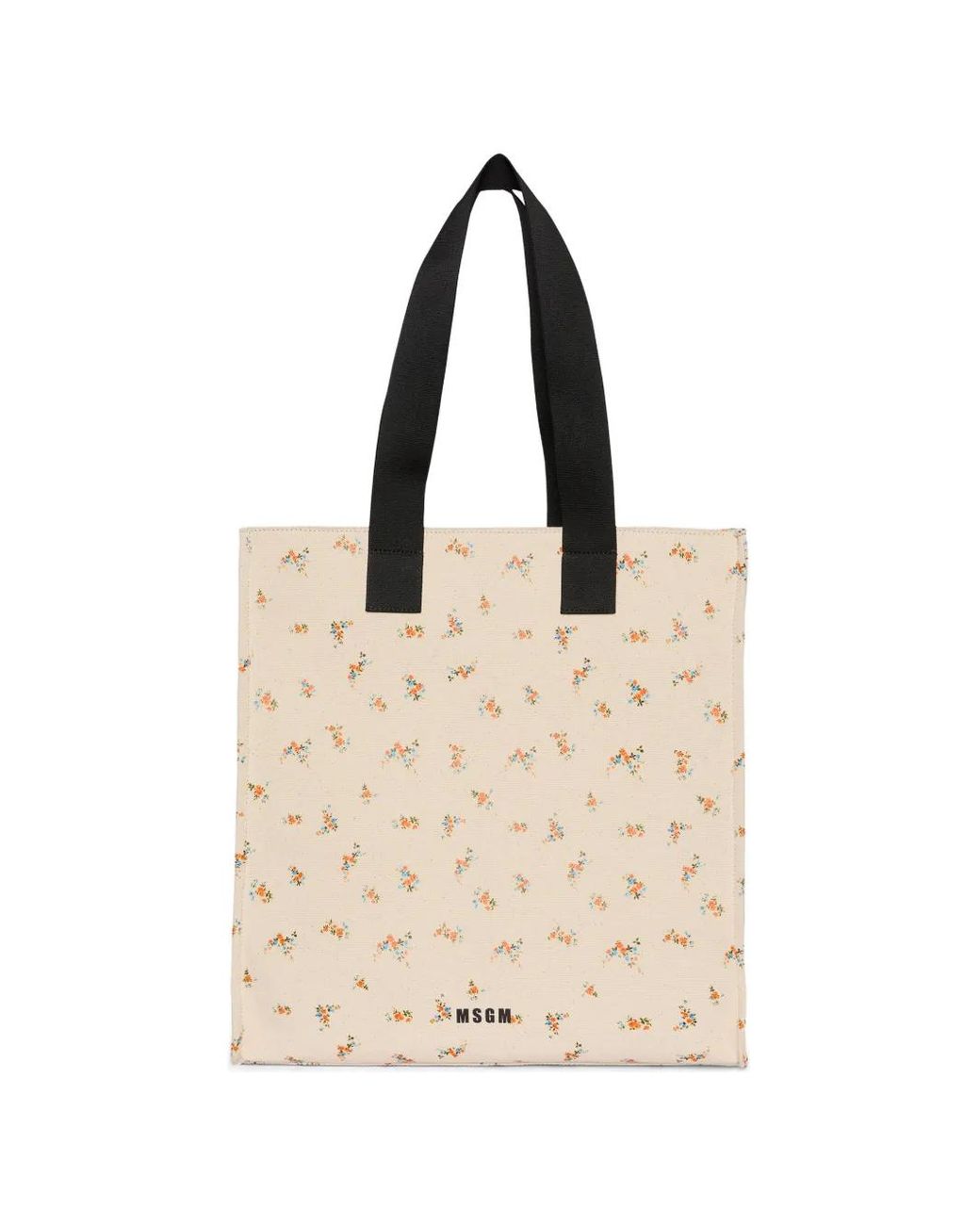MSGM Natural Sac À Fleurs