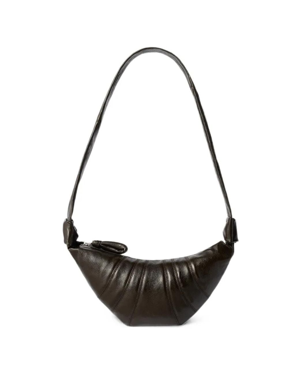 Lemaire Black Small Croissant Bag