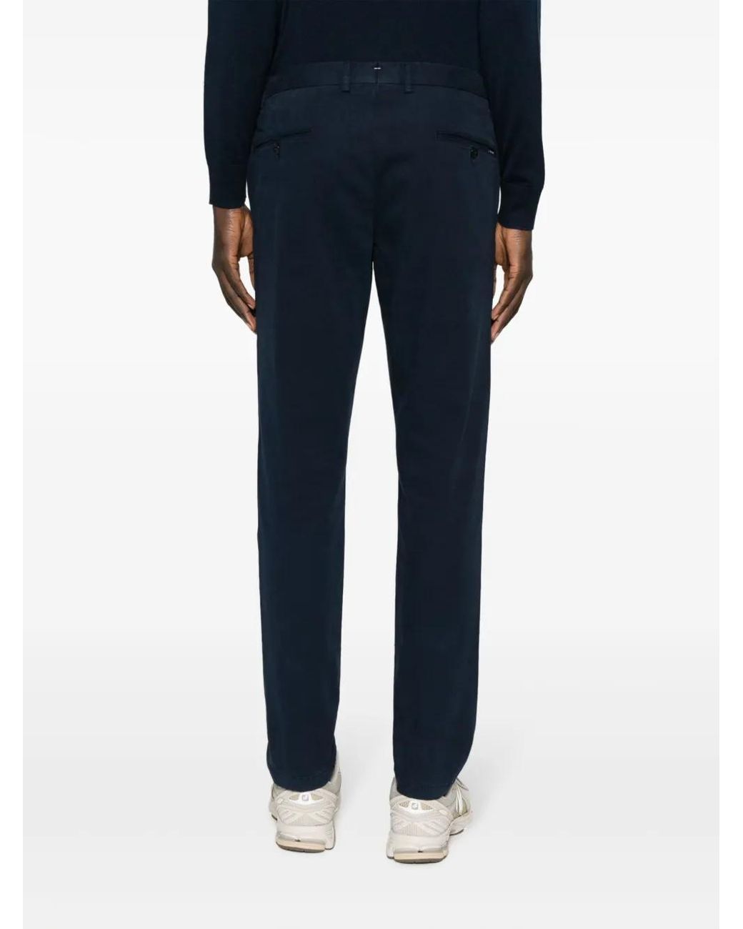 Hackett Slim-Fit Chino in het Blue voor heren