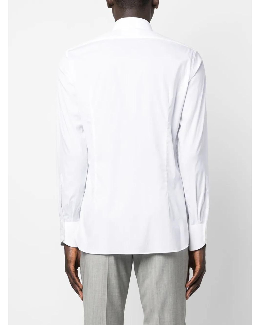 Tom Ford White Plain Cotton Shirt for men