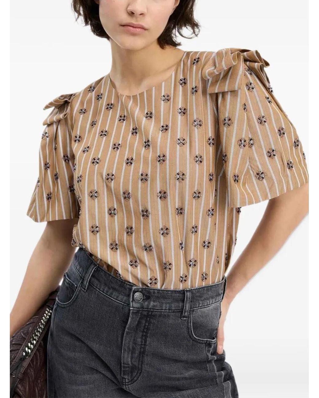 Munthe Blue Vapouri Blouse