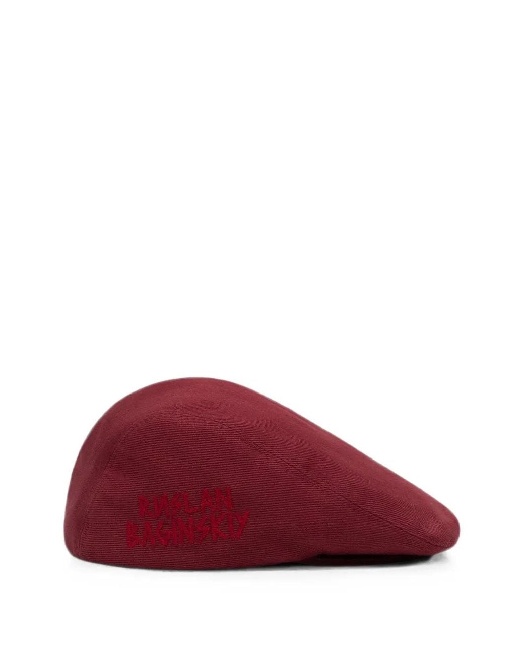 Ruslan Baginskiy Logo-Embroidered Cotton Ivy Cap