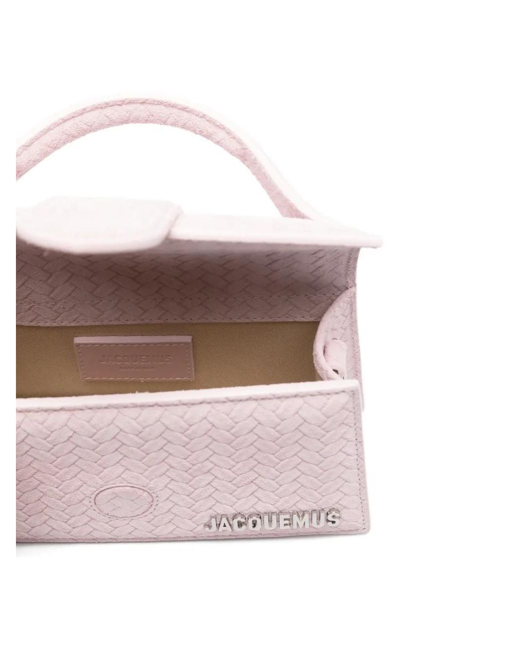 Jacquemus Pink Le Bambino Leather Handbag