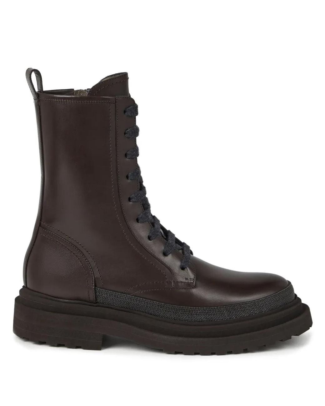 Brunello Cucinelli Black Ankle Boots Shoes