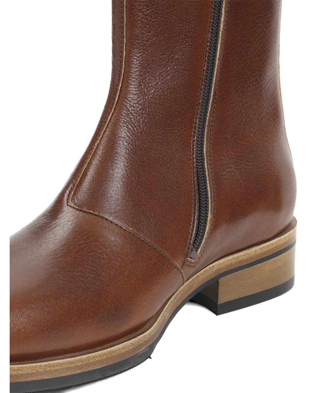 Our Legacy Brown Camion Leather Boots for men