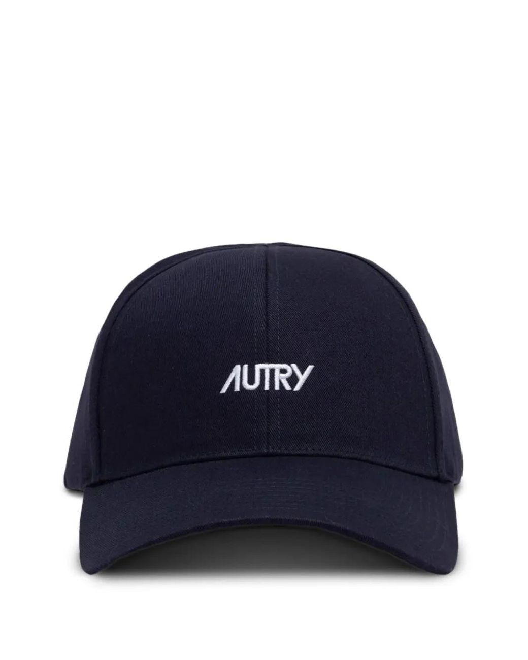 Autry Blue Baseballkappe Mit Logo-Stickerei
