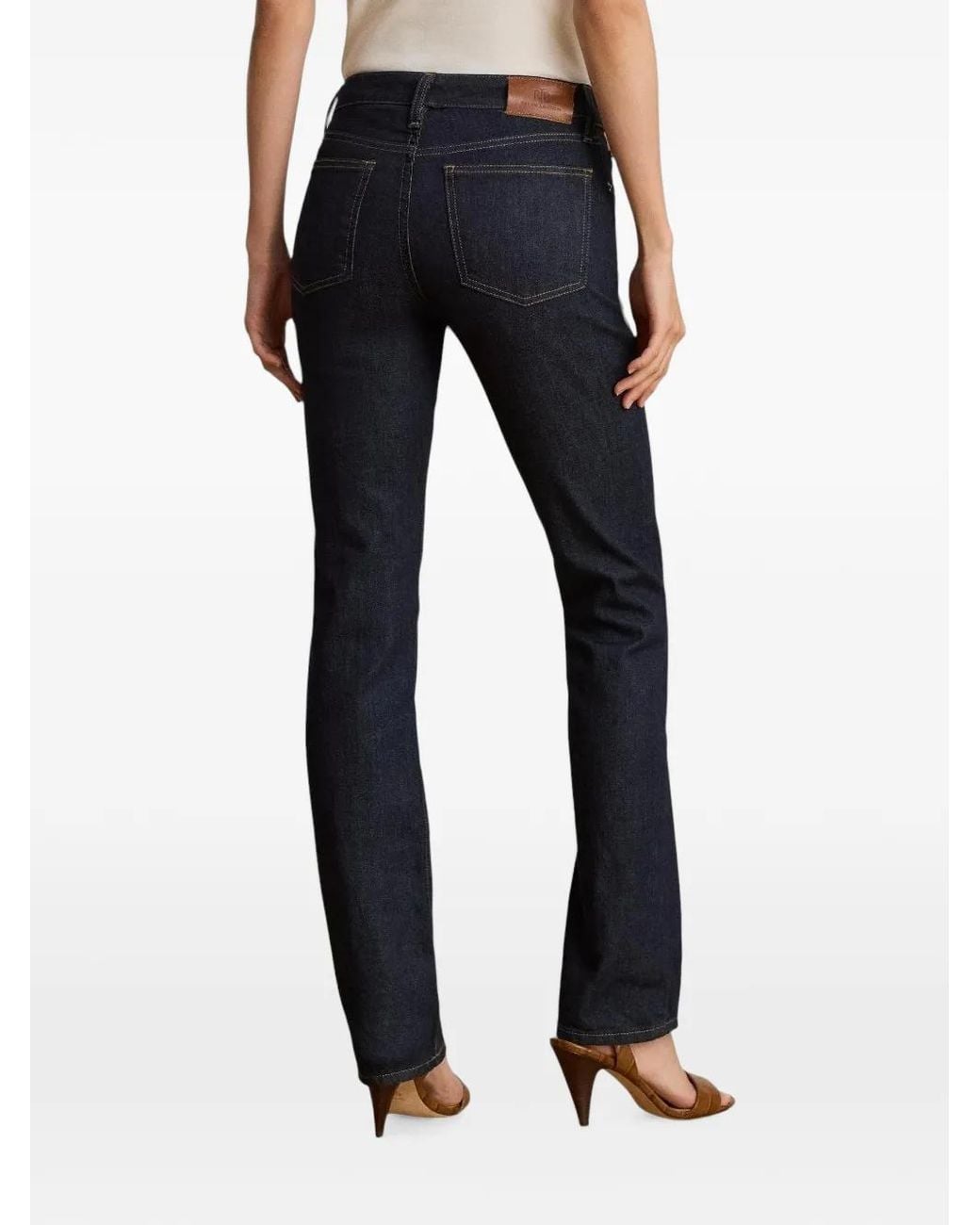 Ralph Lauren Blue Slim-Fit Jeans