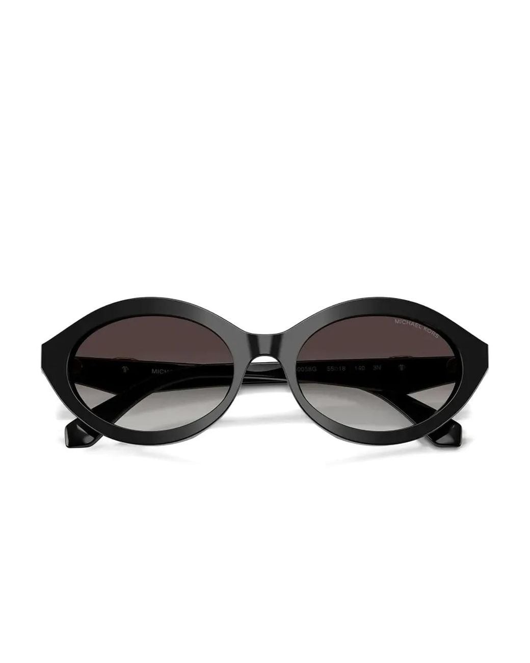Michael Kors Black Logo-Plaque Cat-Eye Sunglasses