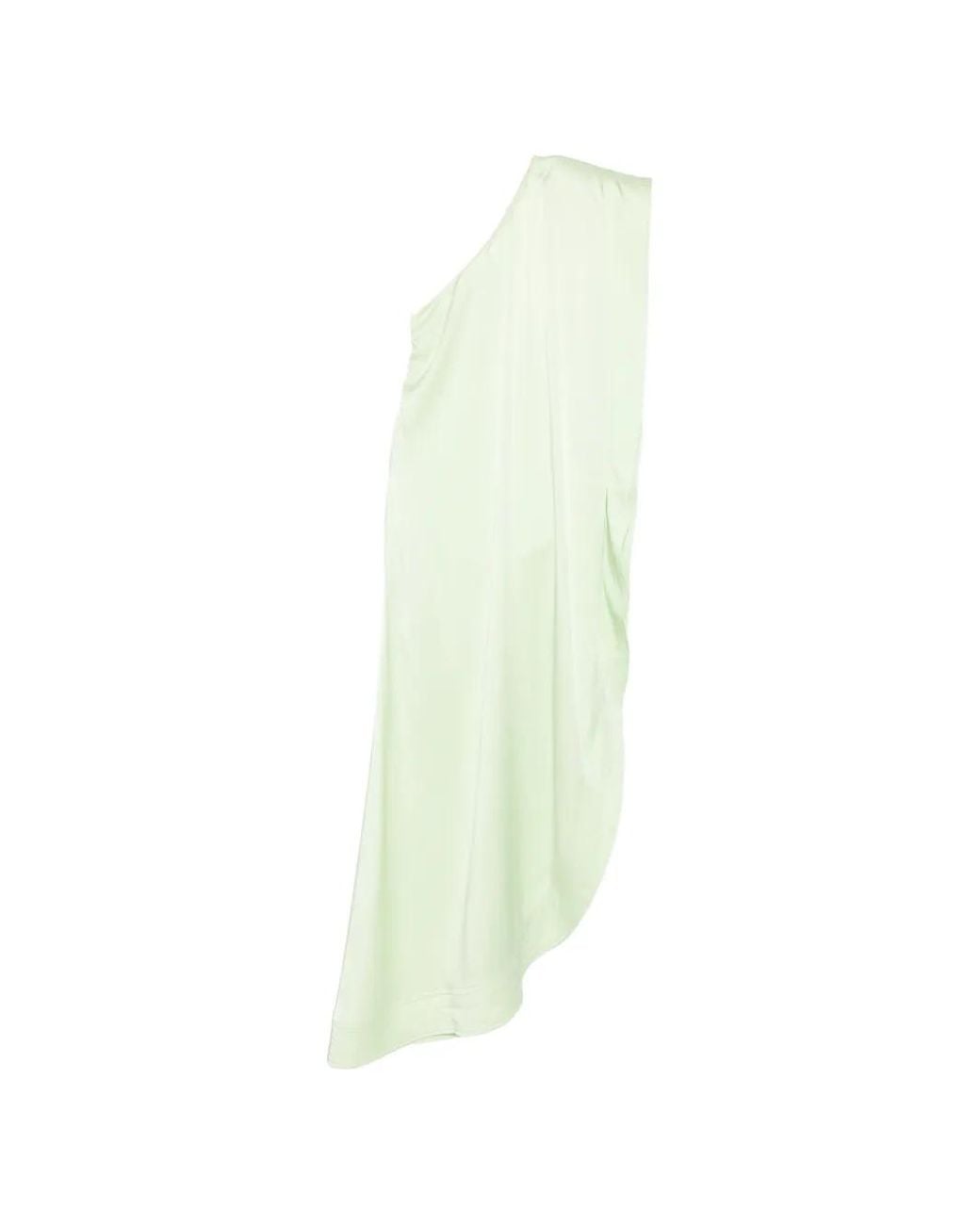 Stella McCartney White Long One-Shoulder Dress