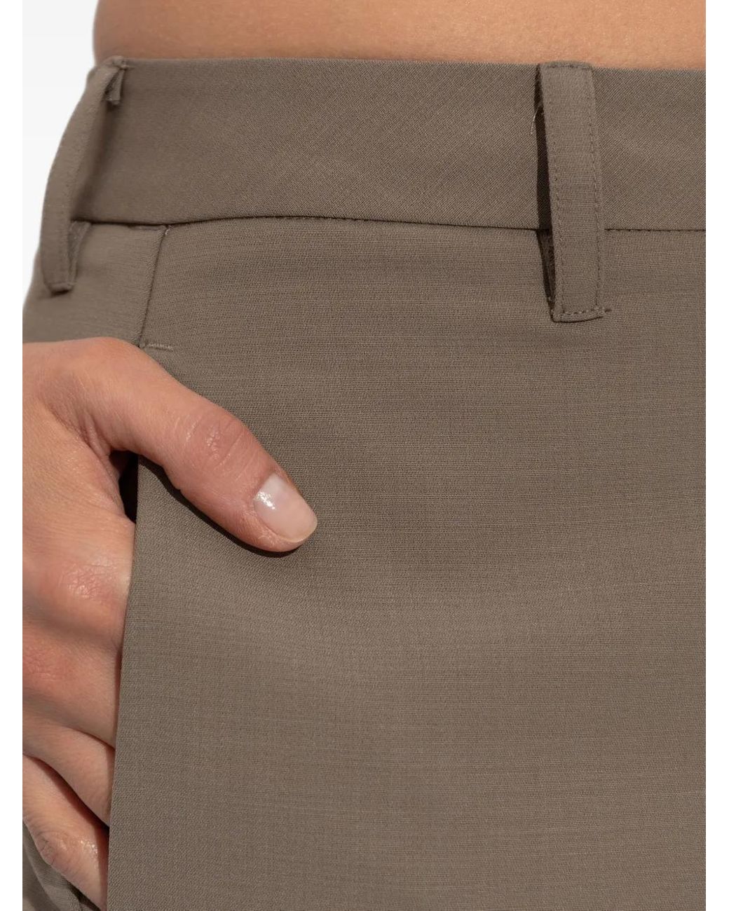 Entire studios Brown Belt-Loops Trousers