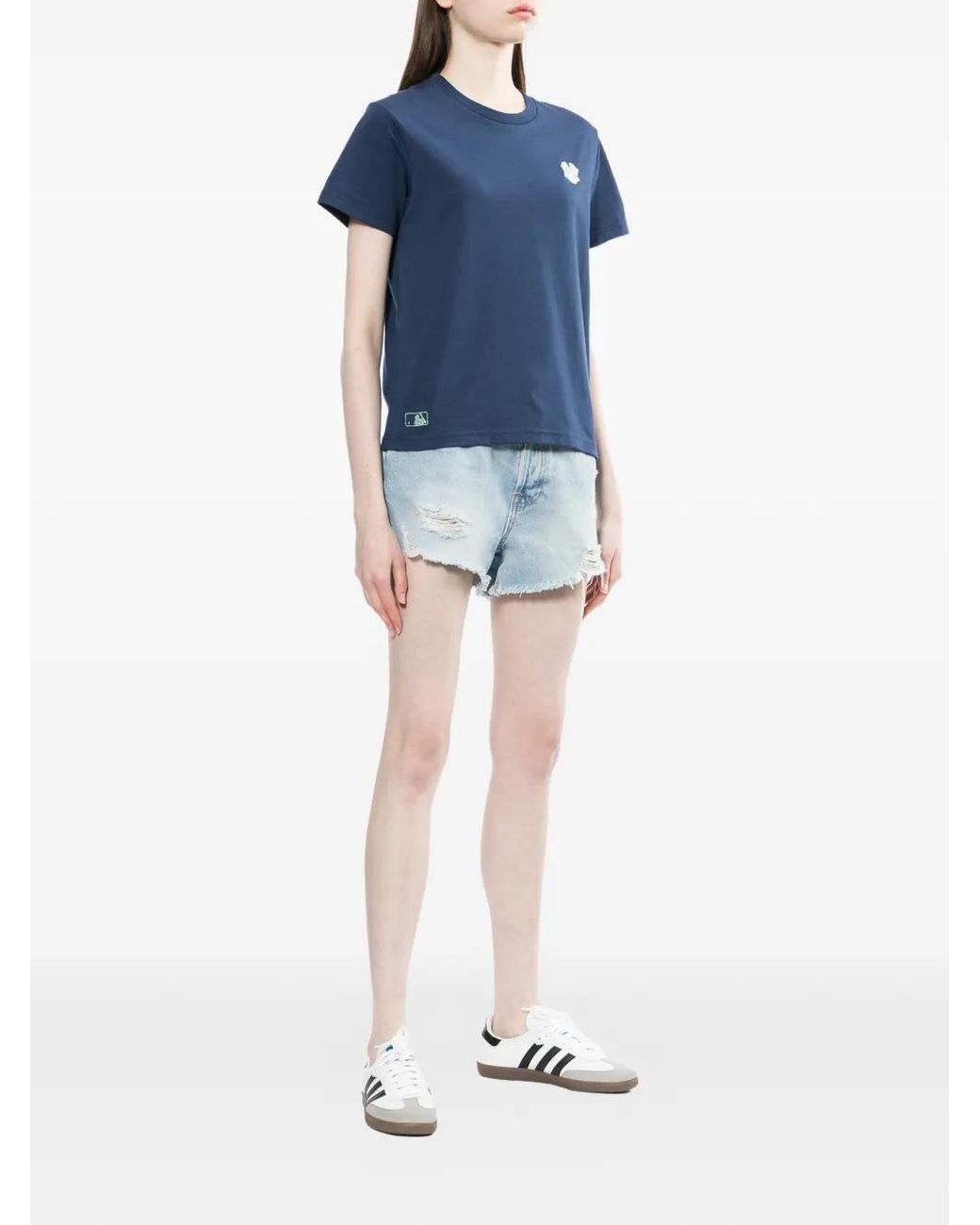 KTZ Blue Logo-Patch T-Shirt