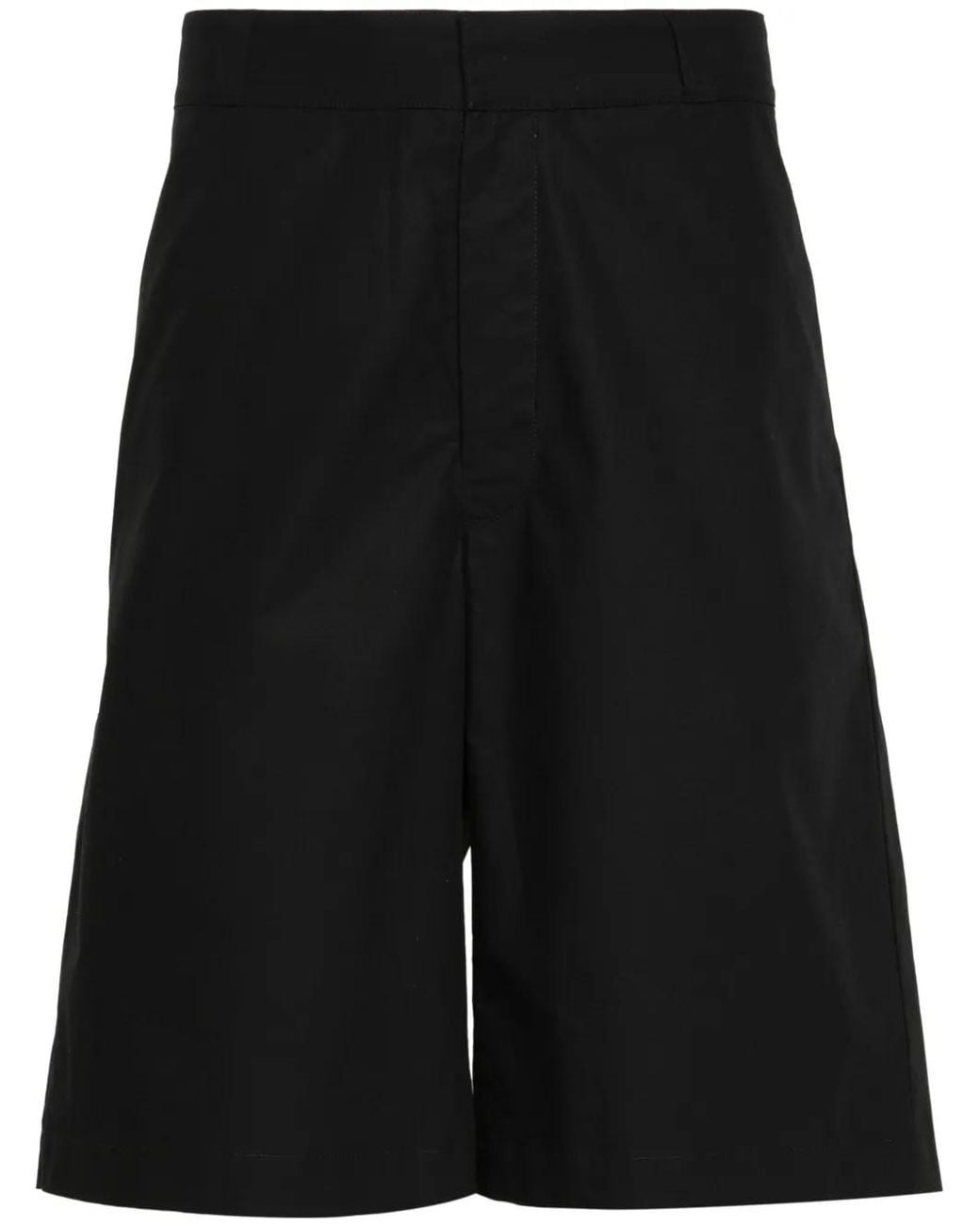 MODES GARMENTS Straight Shorts in het Black voor heren