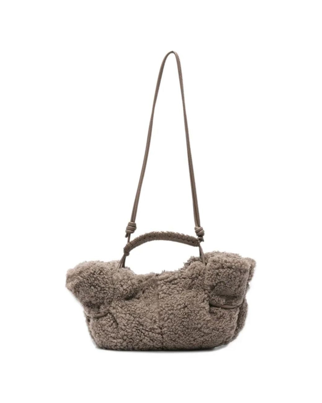 Hereu Natural Arta Braided Knot-Handle Tote Bag