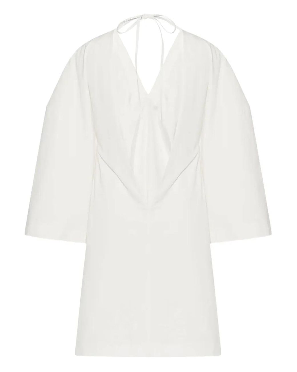 The Row White Elna Blouse