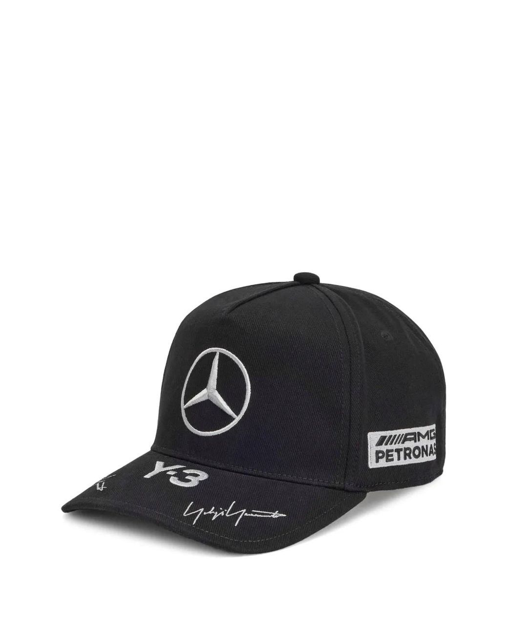 Y-3 X Mercedes Amg Petronas Formula 1 Team Podium Cap in Black for
