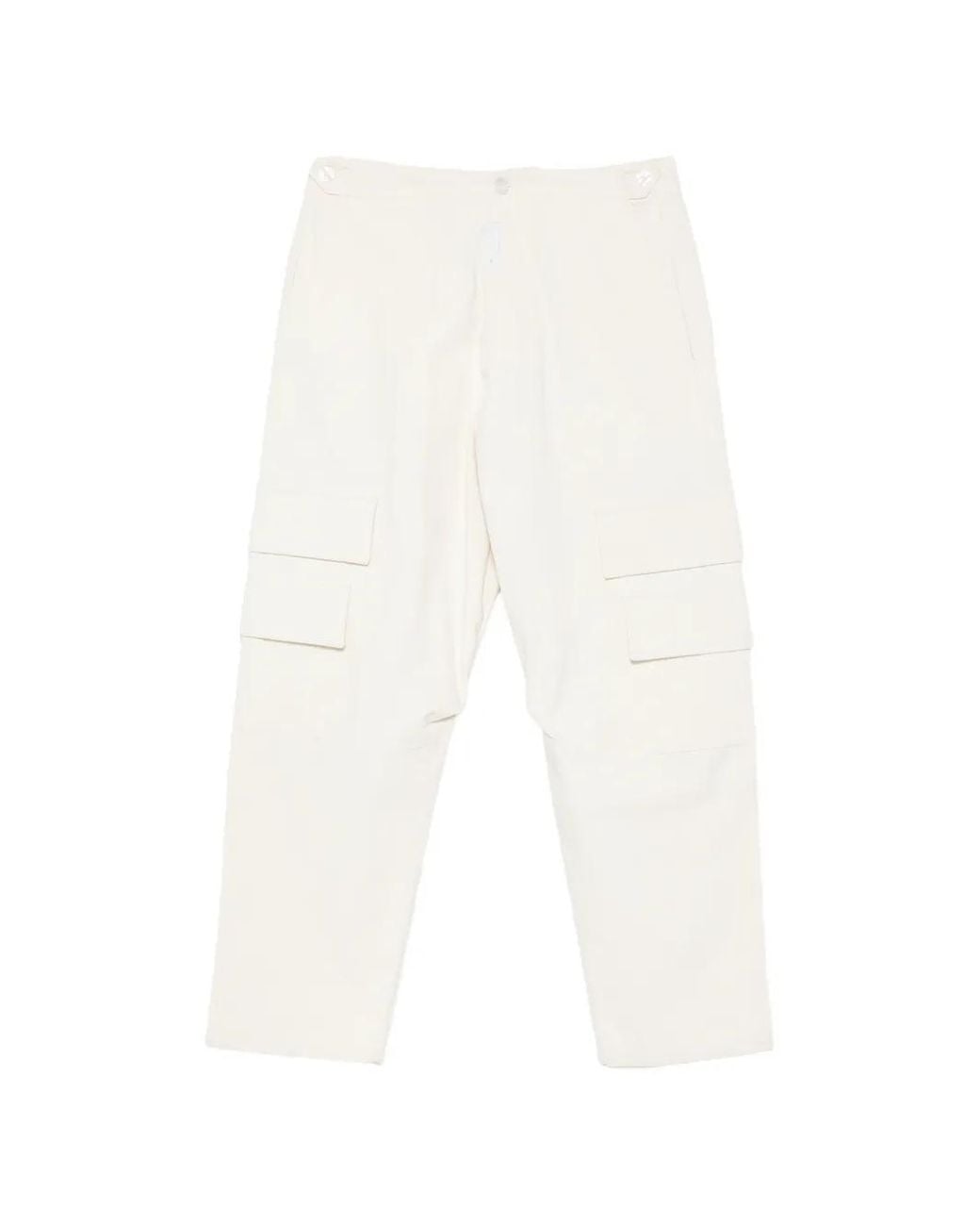 Gcds White Corduroy Cargo Pants for men