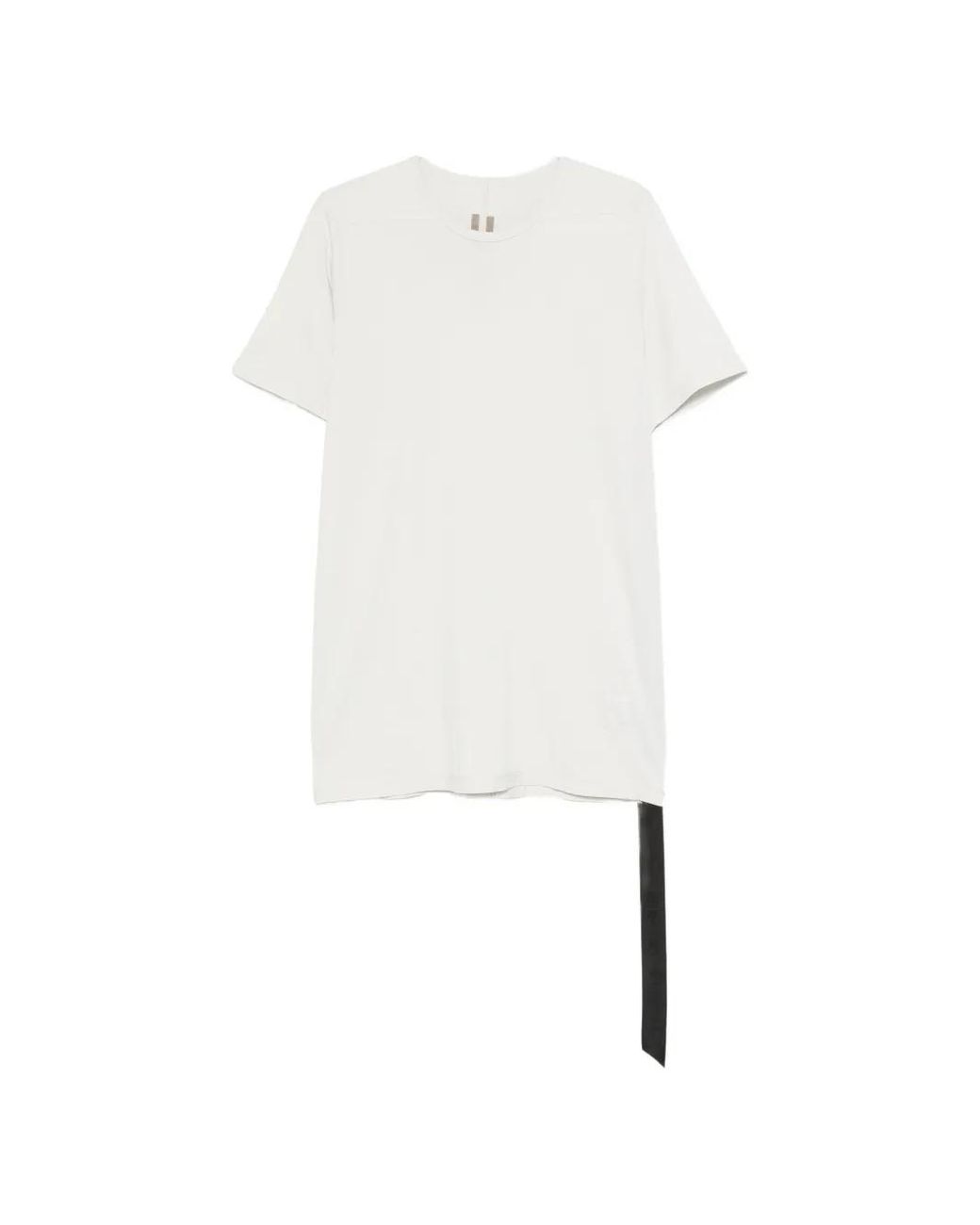 Rick Owens White Level Crew-Neck T-Shirt for men