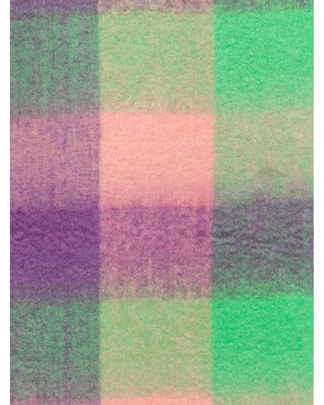 Bonsai White Checked Scarf for men