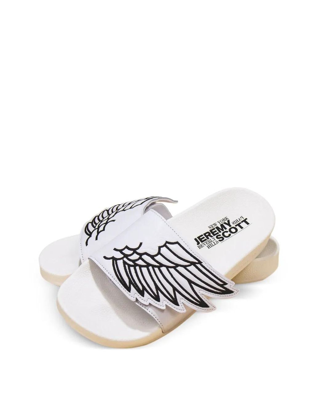 adidas Adilette "Jeremy Scott Wings" Slides in White for Men | Lyst