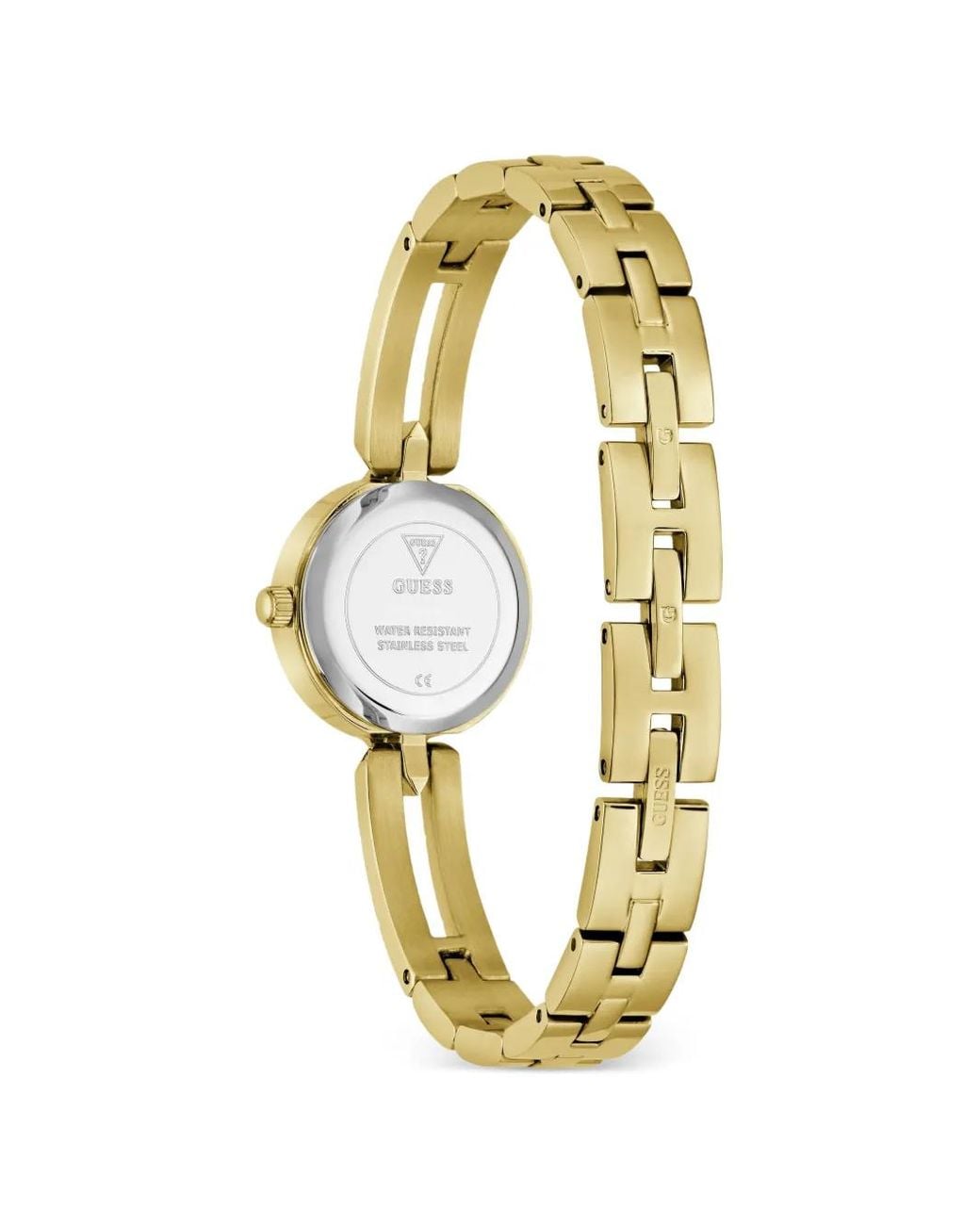 Guess Metallic Tone Analog Watch