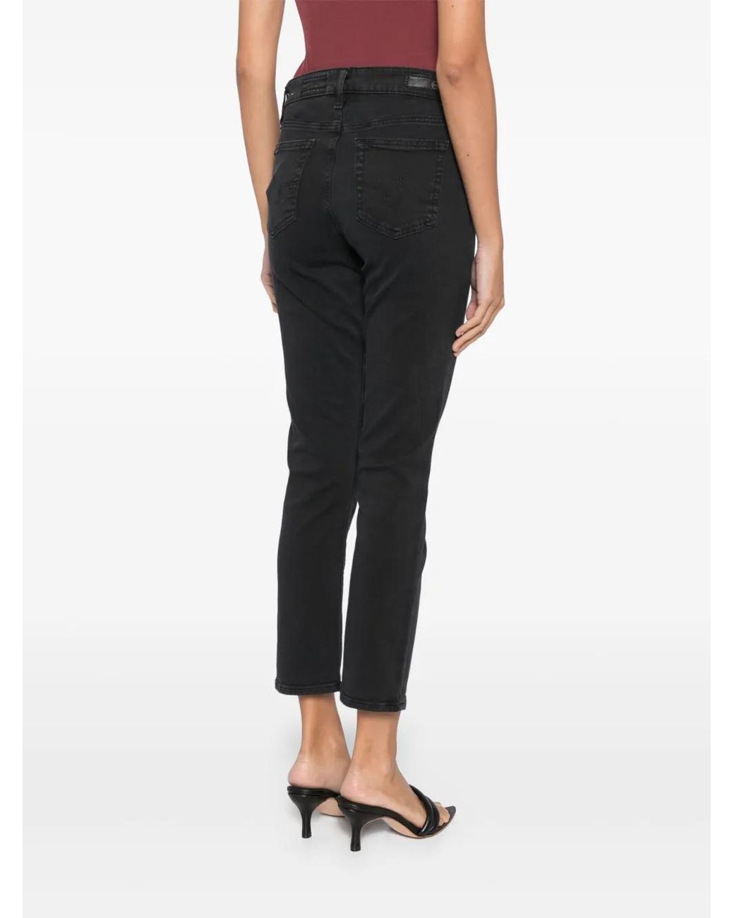 AG Jeans Black Mira Skinny Jeans