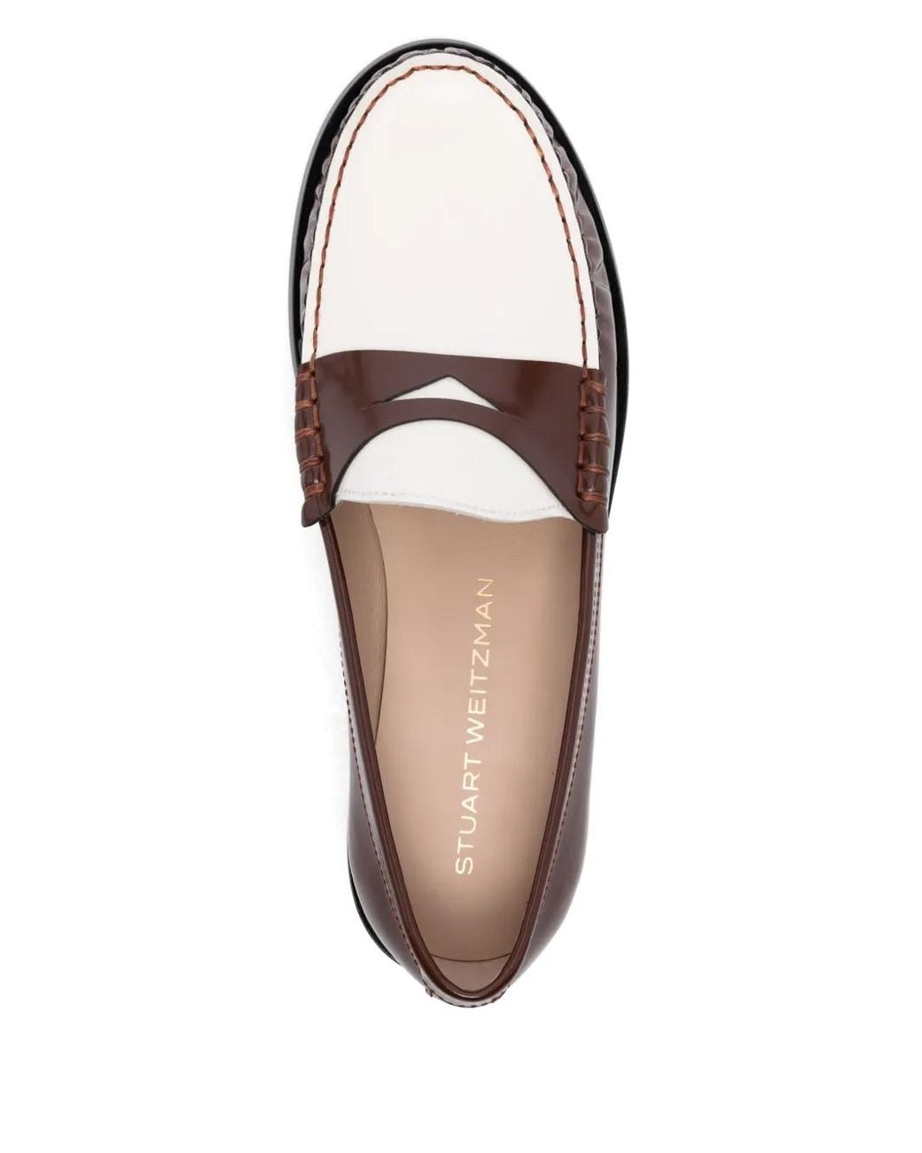 Stuart Weitzman Brown Flat Shoes