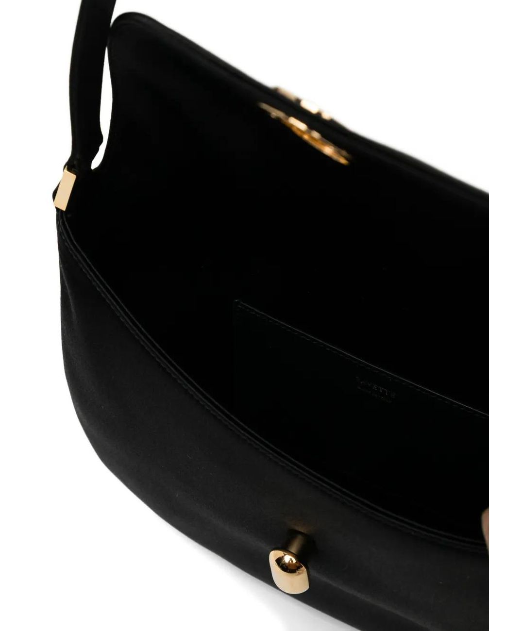 SAVETTE Black Kleine Tonbo Schultertasche