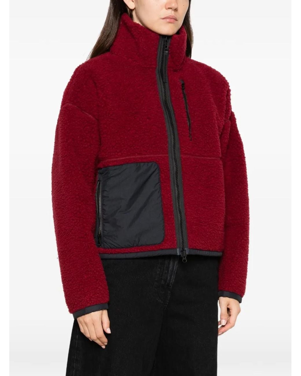 Canada Goose Red Veste Simcoe En Polaire