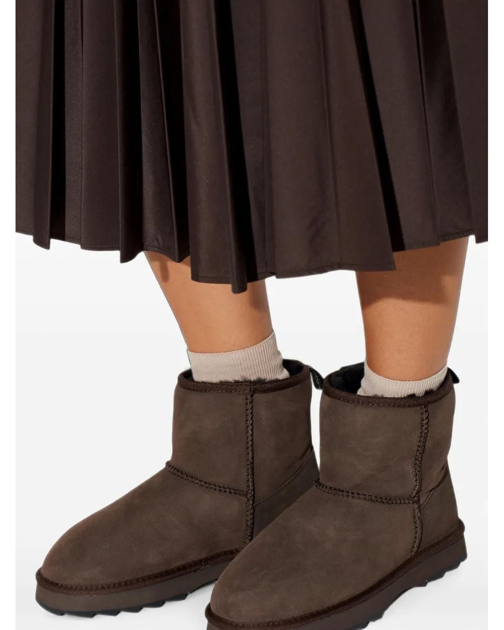 EMU Brown Sharky Mini Boots