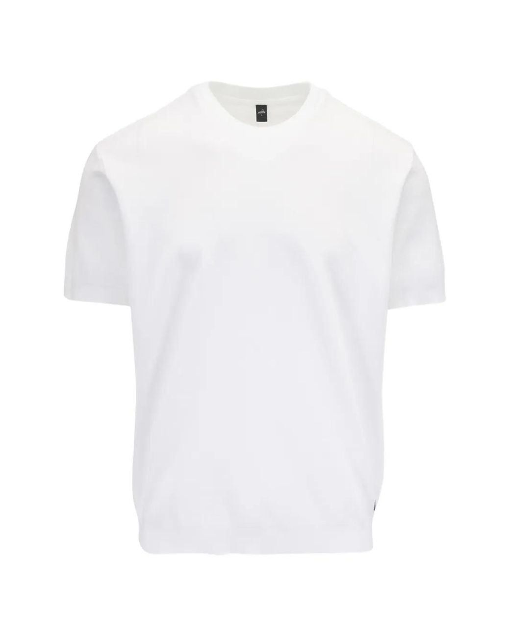 Wahts White Piqué-Weave Crew-Neck T-Shirt for men