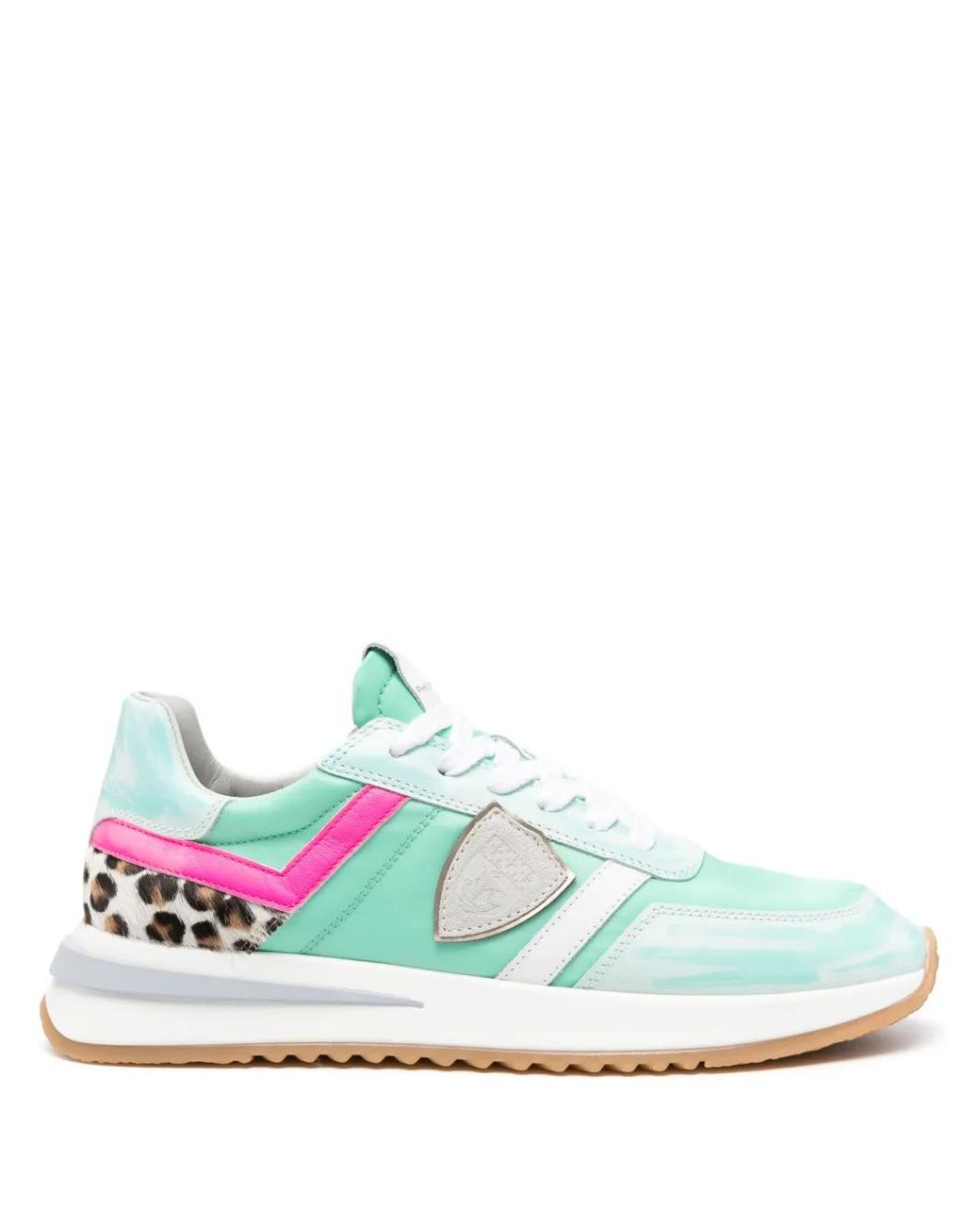 Philippe Model Blue Running Tropez 2.1 Lace-Up Sneakers